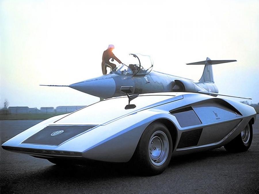  Lancia Stratos Zero Concept 1970 года  (фото 28 из 97)